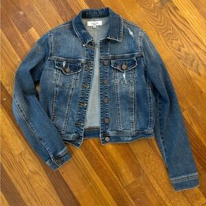 CJLA Carly Jean Los Angeles Jayne Denim jacket XS light distressed